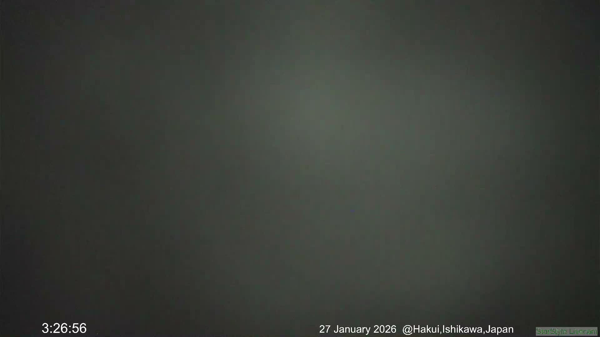Hakui Sky, Star, Meteor Observation ( 羽咋の空、星、流星観測 ) Live Cam - Mikoharamachi, Hakui, Ishikawa, Chūbu, Honshu, japan