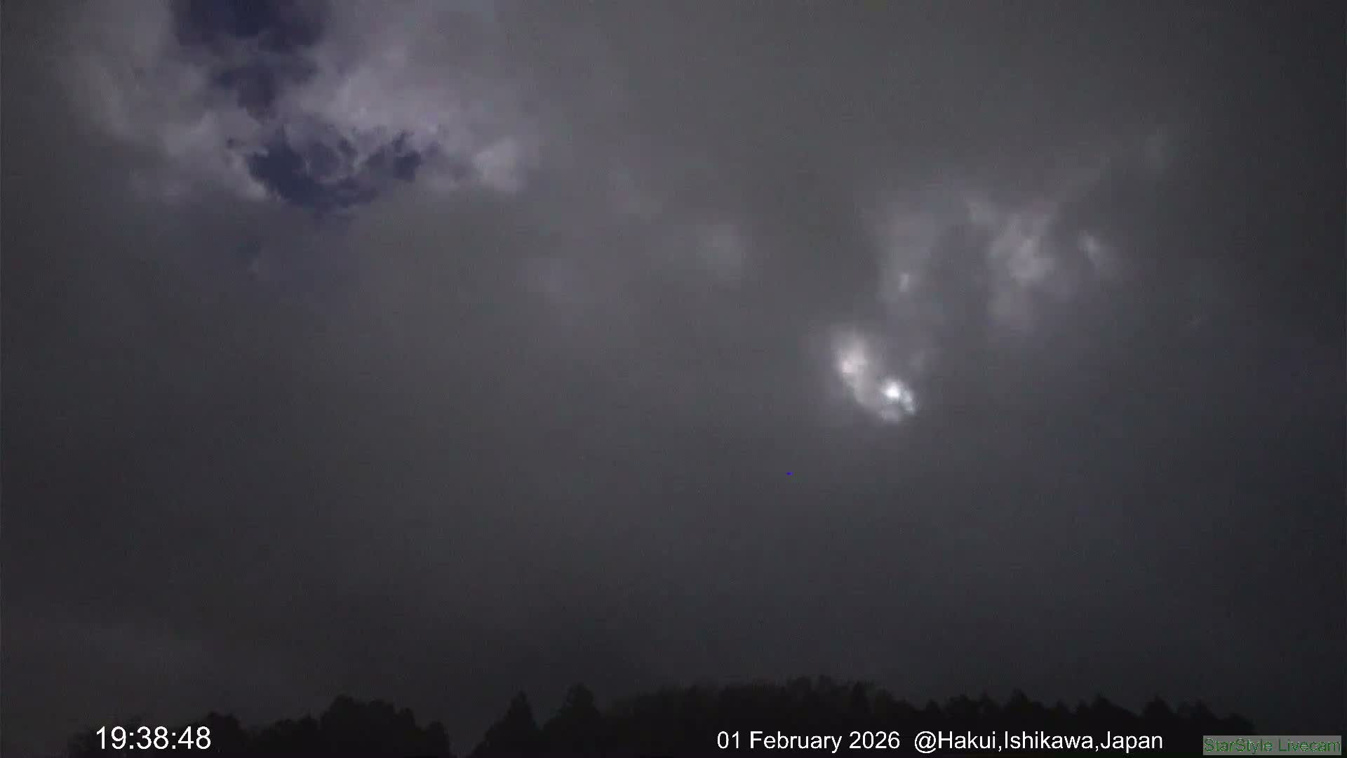 Hakui Sky, Star, Meteor Observation ( 羽咋の空、星、流星観測 ) Live Cam - Mikoharamachi, Hakui, Ishikawa, Chūbu, Honshu, japan