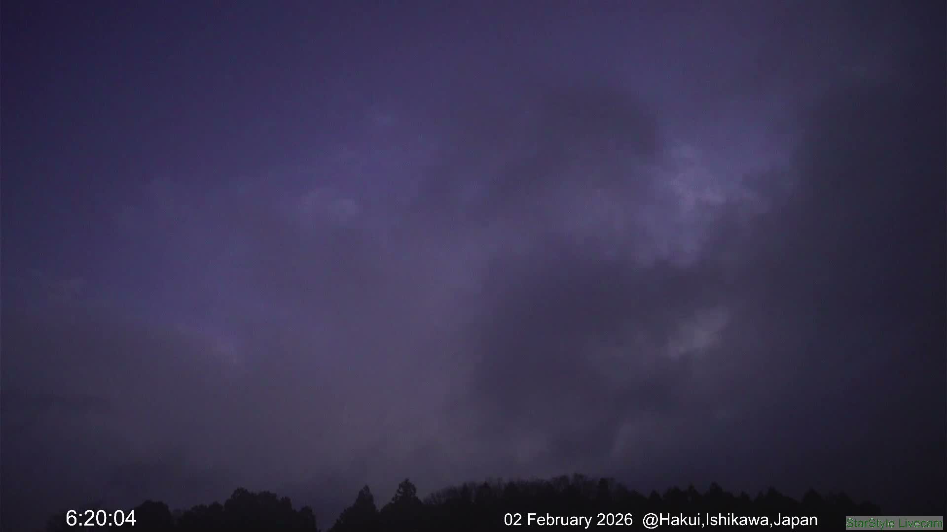 Hakui Sky, Star, Meteor Observation ( 羽咋の空、星、流星観測 ) Live Cam - Mikoharamachi, Hakui, Ishikawa, Chūbu, Honshu, japan