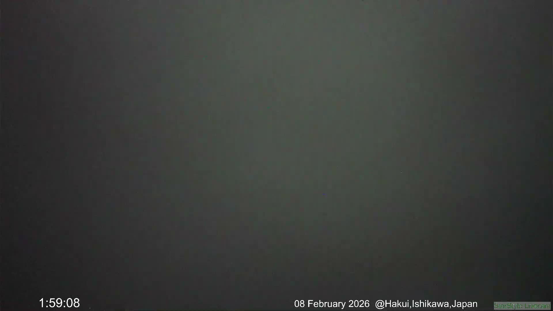 Hakui Sky, Star, Meteor Observation ( 羽咋の空、星、流星観測 ) Live Cam - Mikoharamachi, Hakui, Ishikawa, Chūbu, Honshu, japan