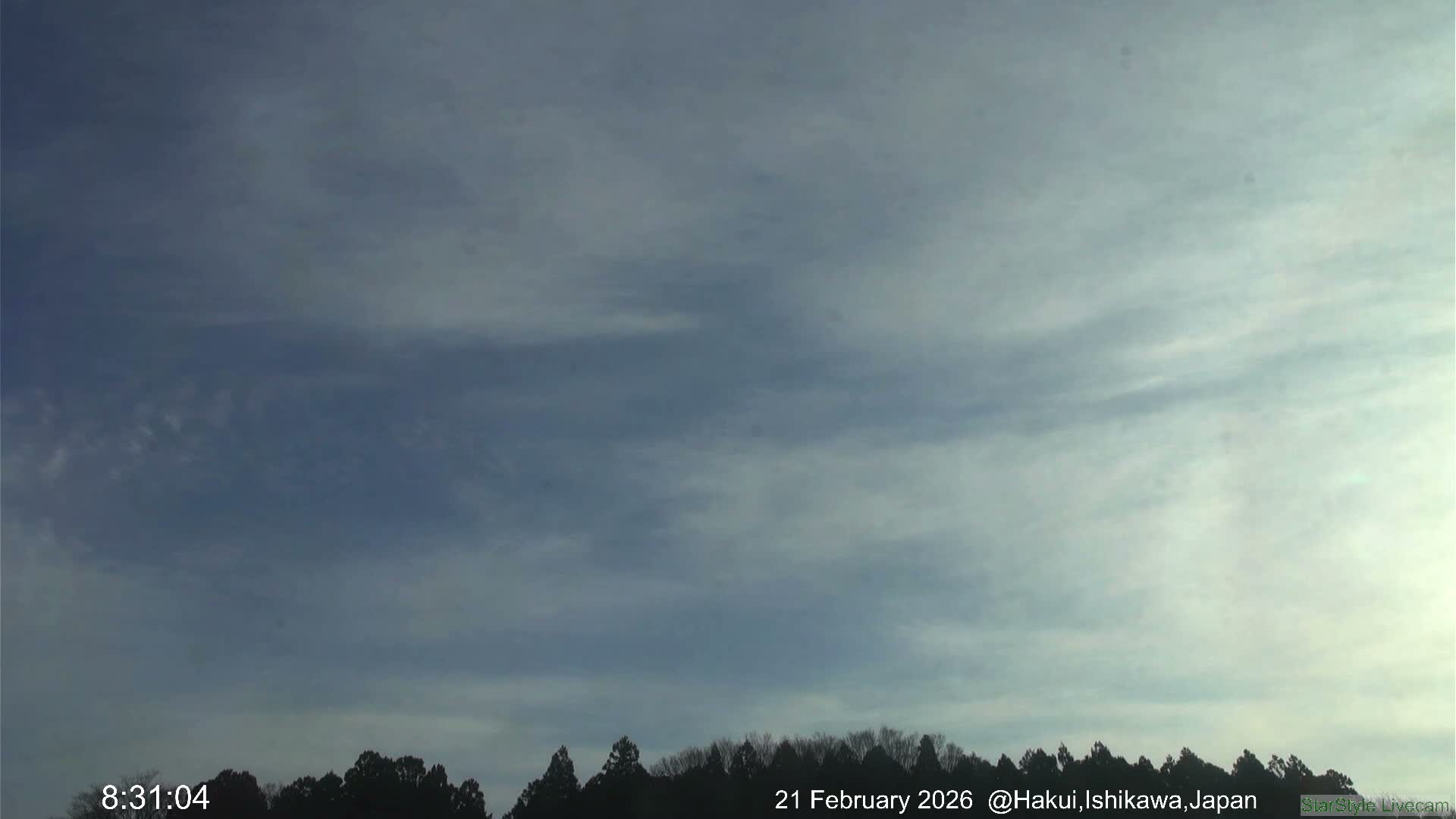 Hakui Sky, Star, Meteor Observation ( 羽咋の空、星、流星観測 ) Live Cam - Mikoharamachi, Hakui, Ishikawa, Chūbu, Honshu, japan