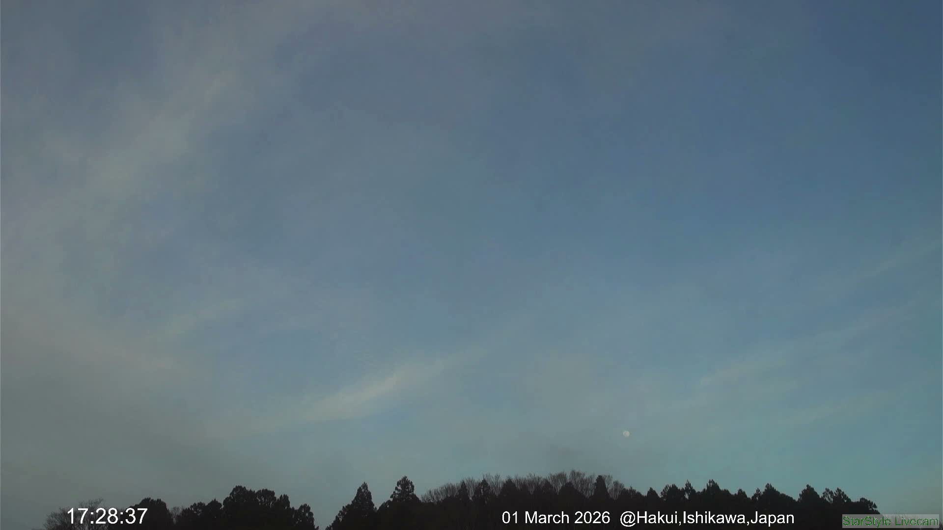 Hakui Sky, Star, Meteor Observation ( 羽咋の空、星、流星観測 ) Live Cam - Mikoharamachi, Hakui, Ishikawa, Chūbu, Honshu, japan