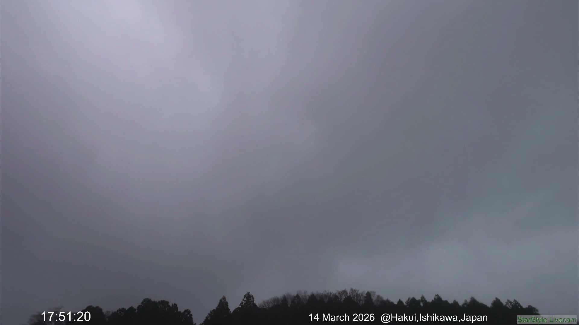 Hakui Sky, Star, Meteor Observation ( 羽咋の空、星、流星観測 ) Live Cam - Mikoharamachi, Hakui, Ishikawa, Chūbu, Honshu, japan
