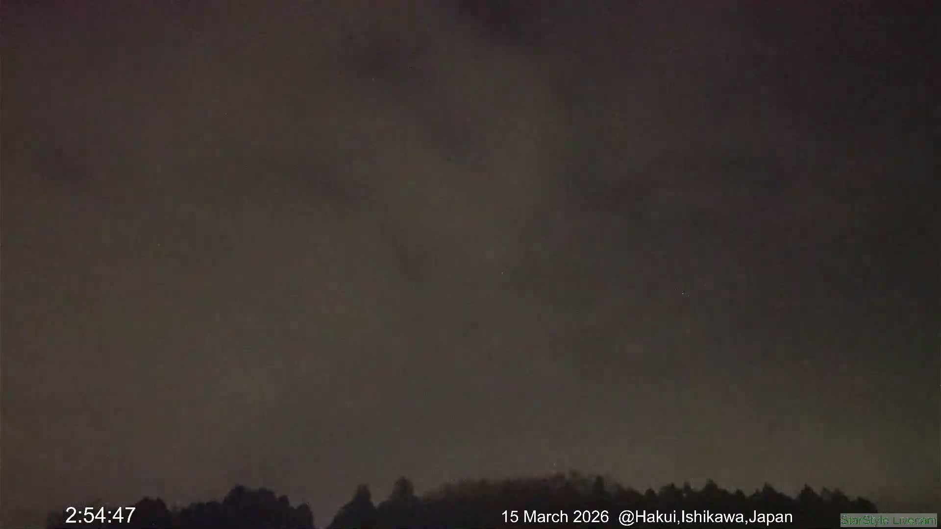 Hakui Sky, Star, Meteor Observation ( 羽咋の空、星、流星観測 ) Live Cam - Mikoharamachi, Hakui, Ishikawa, Chūbu, Honshu, japan