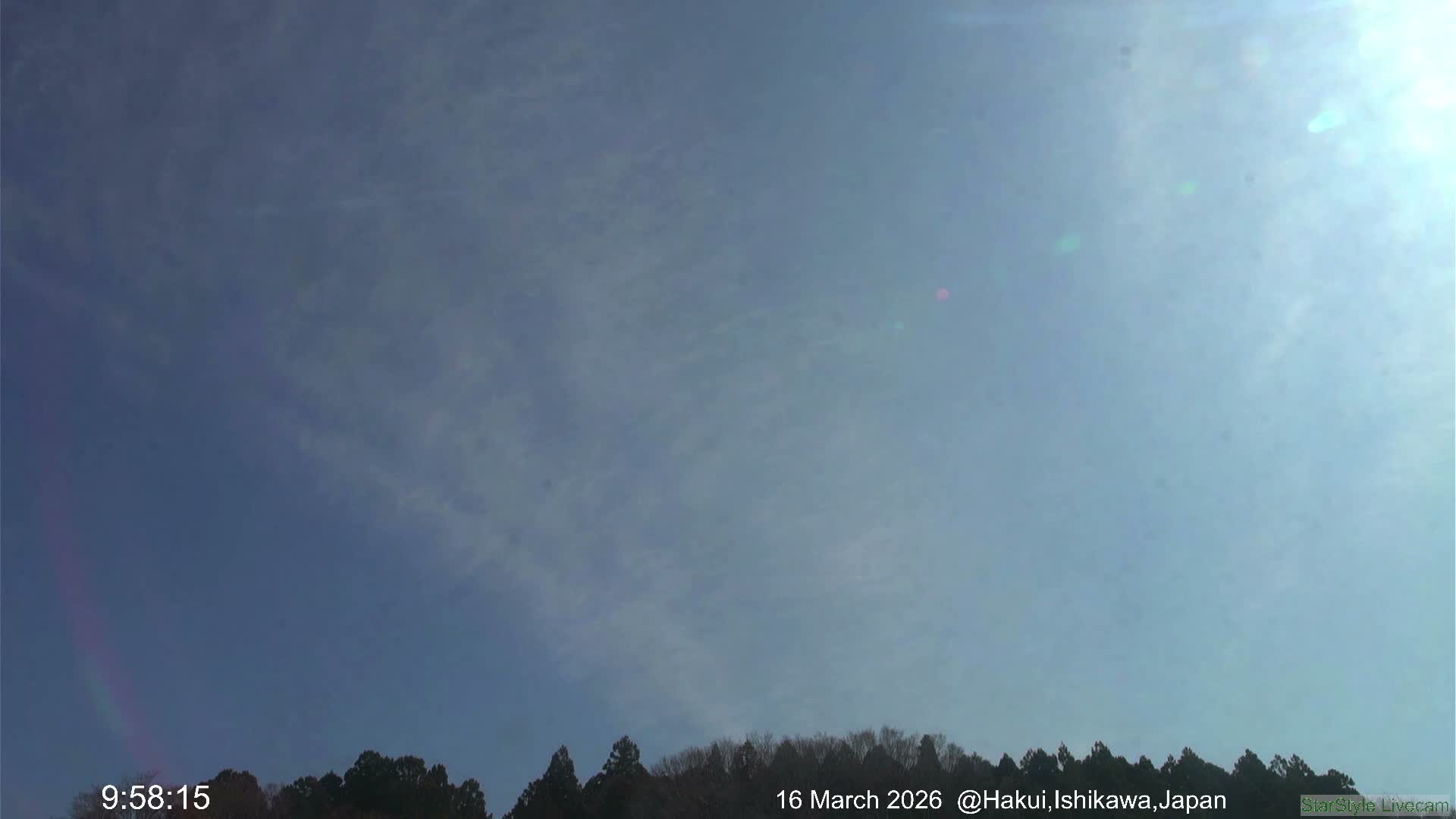 Hakui Sky, Star, Meteor Observation ( 羽咋の空、星、流星観測 ) Live Cam - Mikoharamachi, Hakui, Ishikawa, Chūbu, Honshu, japan