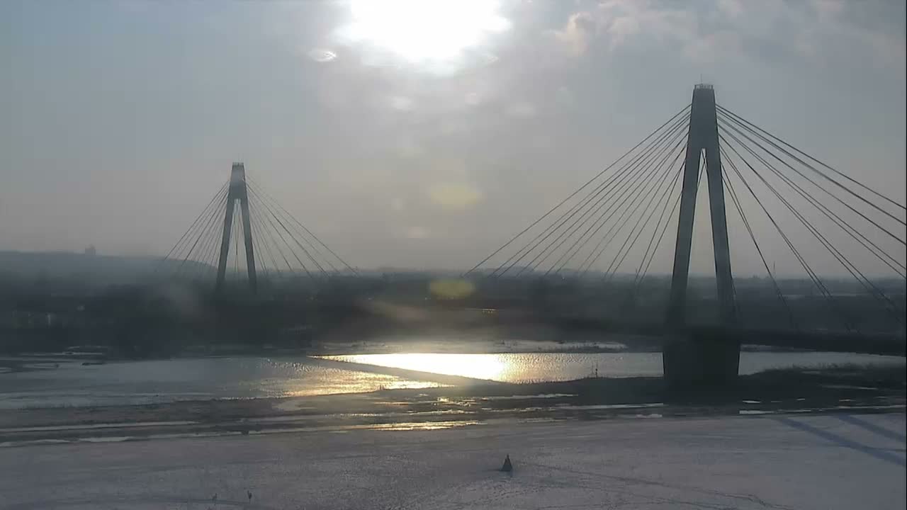Otofuke , Tokachi Cho Hakucho Bridge & Tokachi River ( 音更町・十勝町 白鳥橋・十勝川 ) Live Cam - 12 Chome, Tokachigawaonsenminami, Otofuke, Kato, Tokachi, Hokkaido, Japan