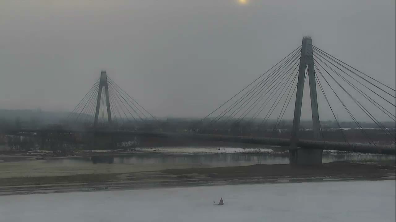 Otofuke , Tokachi Cho Hakucho Bridge & Tokachi River ( 音更町・十勝町 白鳥橋・十勝川 ) Live Cam - 12 Chome, Tokachigawaonsenminami, Otofuke, Kato, Tokachi, Hokkaido, Japan