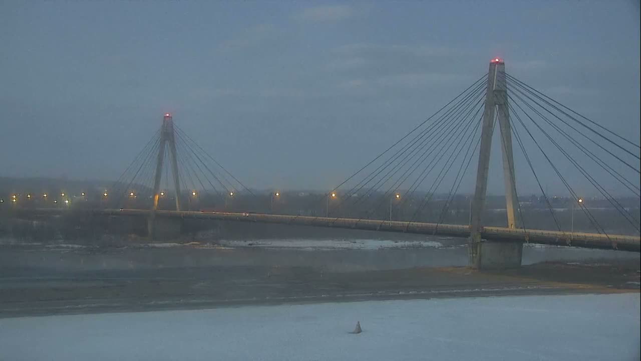 Otofuke , Tokachi Cho Hakucho Bridge & Tokachi River ( 音更町・十勝町 白鳥橋・十勝川 ) Live Cam - 12 Chome, Tokachigawaonsenminami, Otofuke, Kato, Tokachi, Hokkaido, Japan