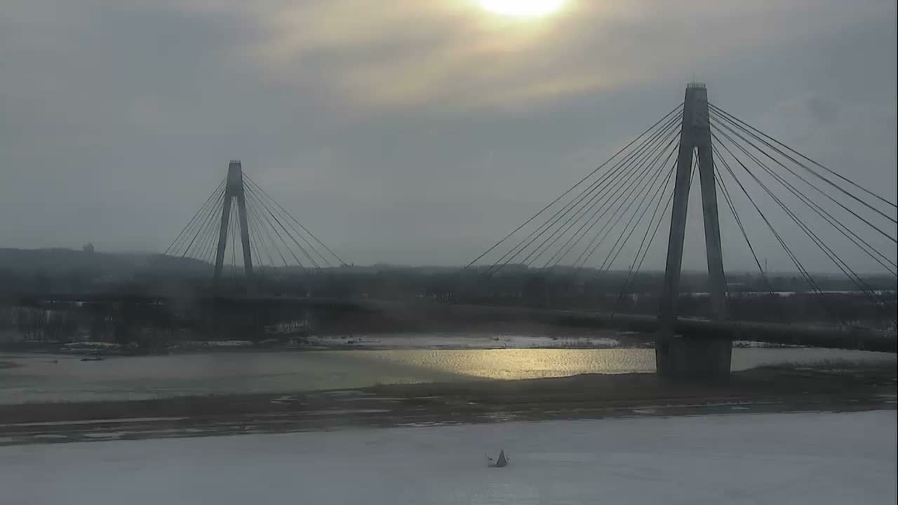 Otofuke , Tokachi Cho Hakucho Bridge & Tokachi River ( 音更町・十勝町 白鳥橋・十勝川 ) Live Cam - 12 Chome, Tokachigawaonsenminami, Otofuke, Kato, Tokachi, Hokkaido, Japan