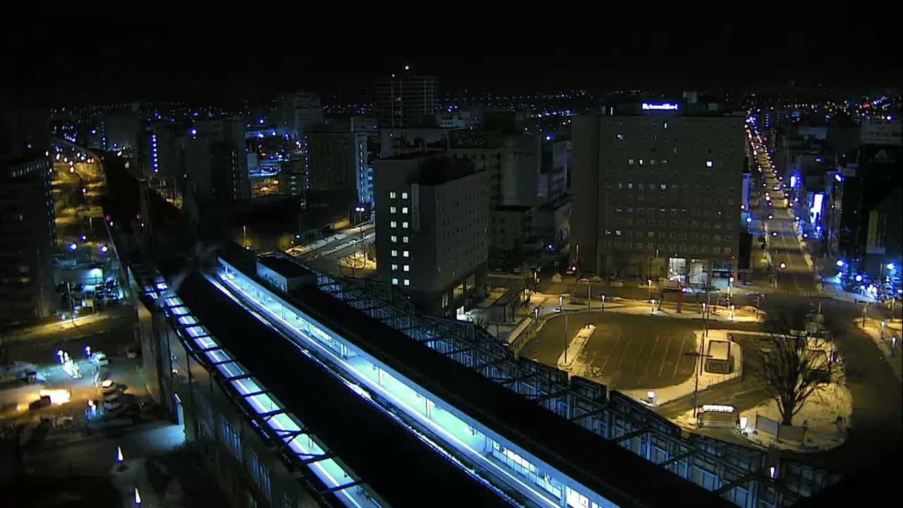 Hokkaido, Obihiro City Skyline ( 北海道帯広市のスカイライン ) Live Cam - 13 Chome, Nishi 2 Jominami,  Kato, Tokachi, Hokkaido, Japan