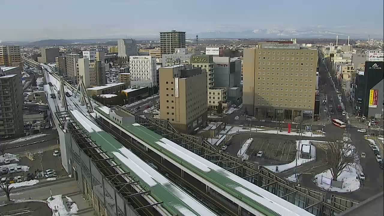 Hokkaido, Obihiro City Skyline ( 北海道帯広市のスカイライン ) Live Cam - 13 Chome, Nishi 2 Jominami,  Kato, Tokachi, Hokkaido, Japan
