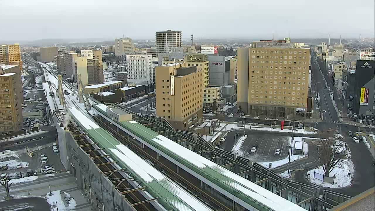 Hokkaido, Obihiro City Skyline ( 北海道帯広市のスカイライン ) Live Cam - 13 Chome, Nishi 2 Jominami,  Kato, Tokachi, Hokkaido, Japan