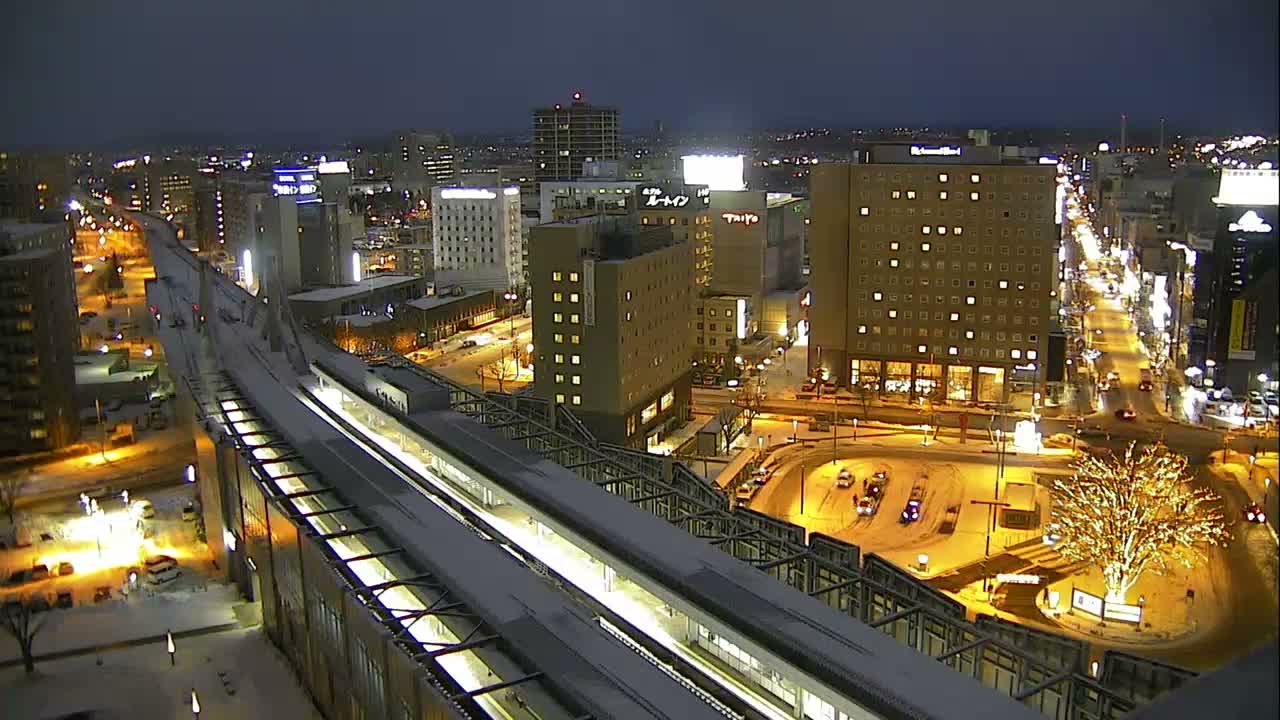 Hokkaido, Obihiro City Skyline ( 北海道帯広市のスカイライン ) Live Cam - 13 Chome, Nishi 2 Jominami,  Kato, Tokachi, Hokkaido, Japan