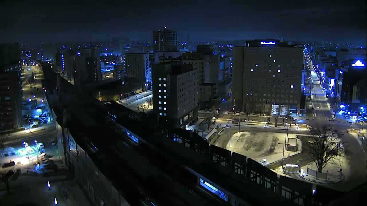 Hokkaido, Obihiro City Skyline ( 北海道帯広市のスカイライン ) Live Cam - 13 Chome, Nishi 2 Jominami,  Kato, Tokachi, Hokkaido, Japan