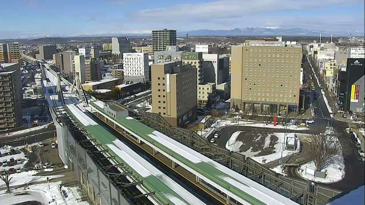 Hokkaido, Obihiro City Skyline ( 北海道帯広市のスカイライン ) Live Cam - 13 Chome, Nishi 2 Jominami,  Kato, Tokachi, Hokkaido, Japan
