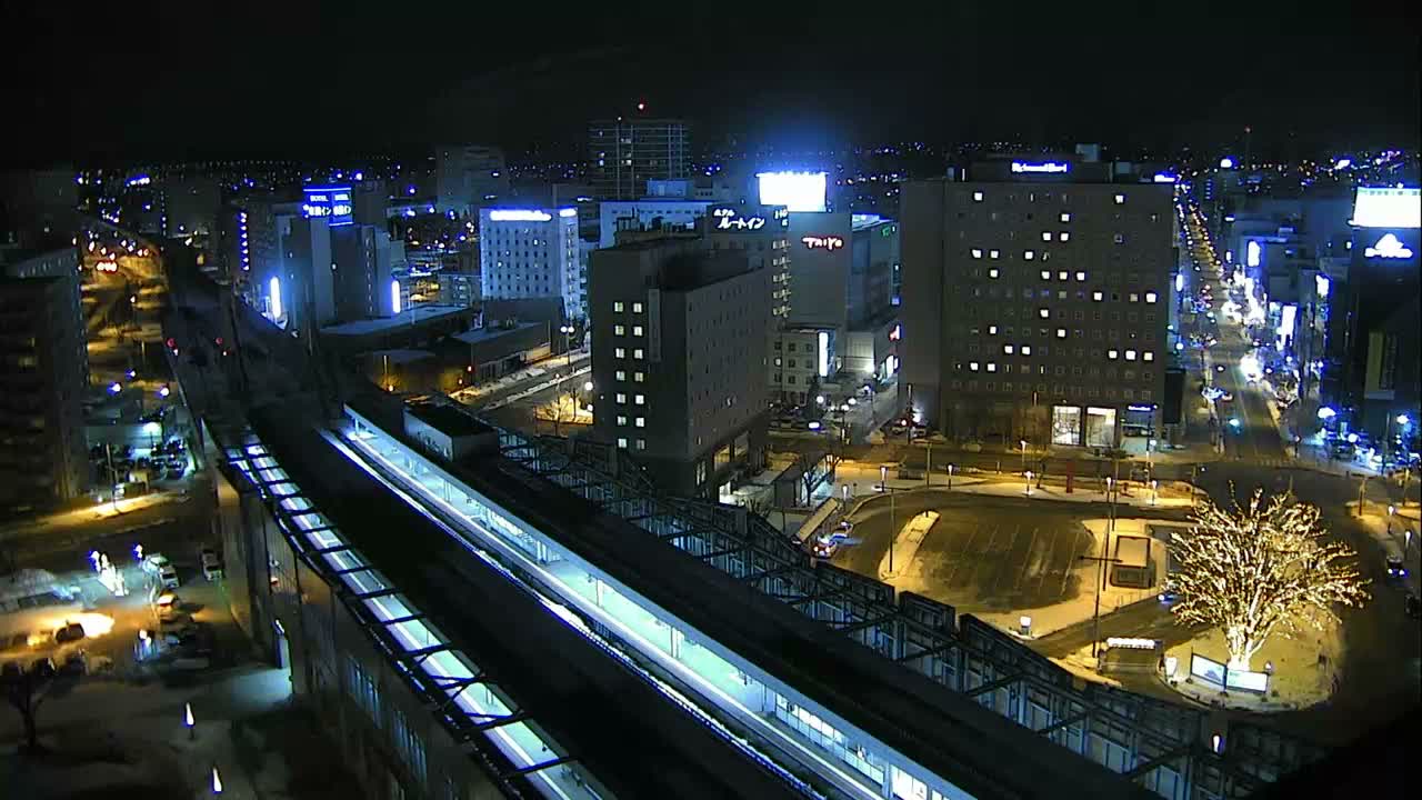 Hokkaido, Obihiro City Skyline ( 北海道帯広市のスカイライン ) Live Cam - 13 Chome, Nishi 2 Jominami,  Kato, Tokachi, Hokkaido, Japan