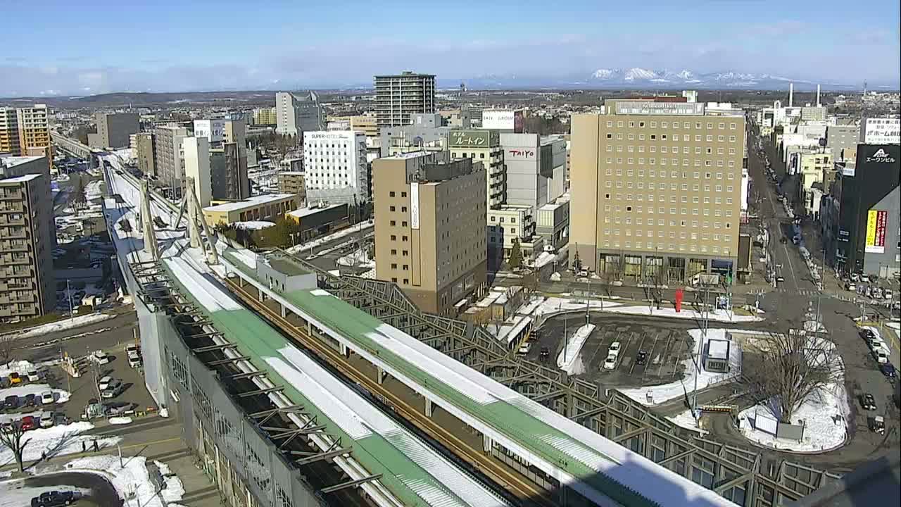 Hokkaido, Obihiro City Skyline ( 北海道帯広市のスカイライン ) Live Cam - 13 Chome, Nishi 2 Jominami,  Kato, Tokachi, Hokkaido, Japan