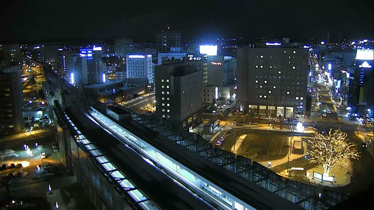 Hokkaido, Obihiro City Skyline ( 北海道帯広市のスカイライン ) Live Cam - 13 Chome, Nishi 2 Jominami,  Kato, Tokachi, Hokkaido, Japan