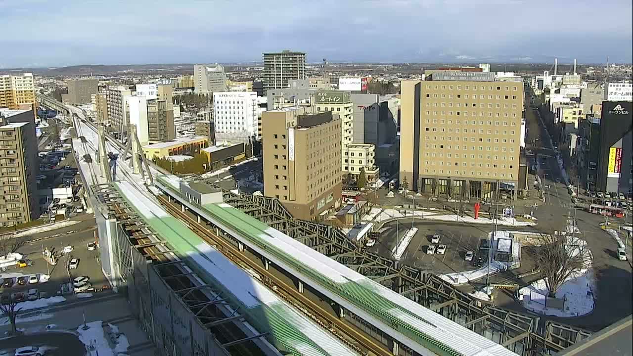 Hokkaido, Obihiro City Skyline ( 北海道帯広市のスカイライン ) Live Cam - 13 Chome, Nishi 2 Jominami,  Kato, Tokachi, Hokkaido, Japan