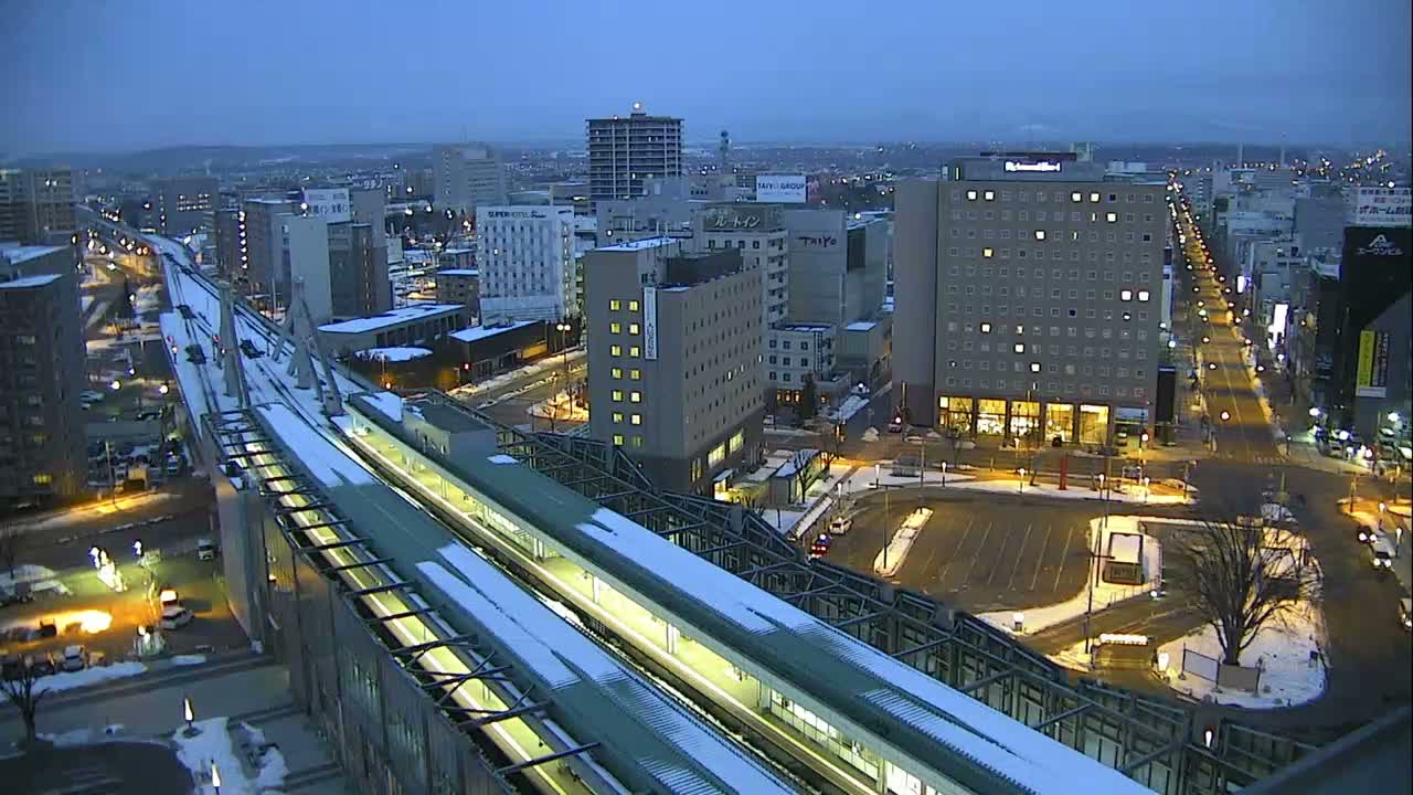 Hokkaido, Obihiro City Skyline ( 北海道帯広市のスカイライン ) Live Cam - 13 Chome, Nishi 2 Jominami,  Kato, Tokachi, Hokkaido, Japan