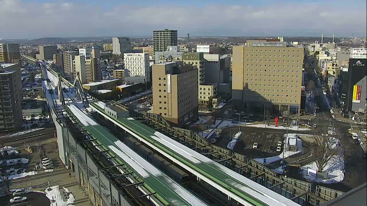 Hokkaido, Obihiro City Skyline ( 北海道帯広市のスカイライン ) Live Cam - 13 Chome, Nishi 2 Jominami,  Kato, Tokachi, Hokkaido, Japan