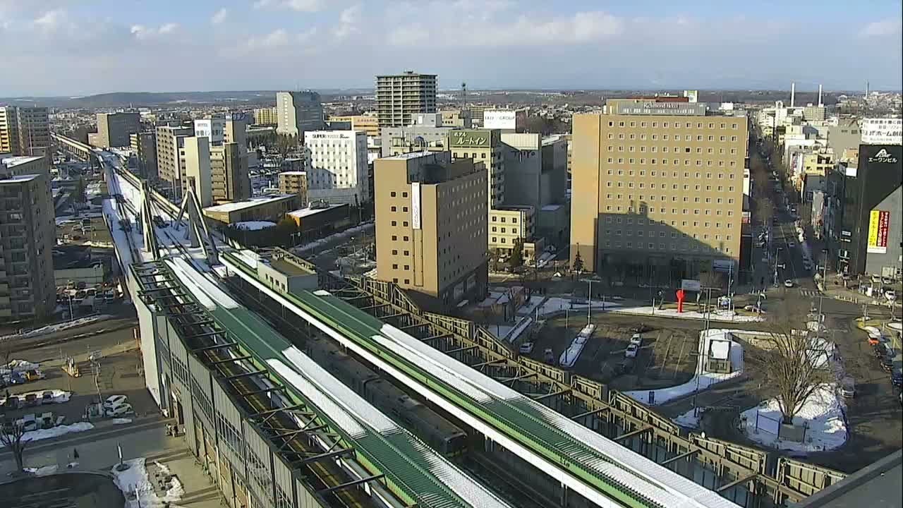 Hokkaido, Obihiro City Skyline ( 北海道帯広市のスカイライン ) Live Cam - 13 Chome, Nishi 2 Jominami,  Kato, Tokachi, Hokkaido, Japan