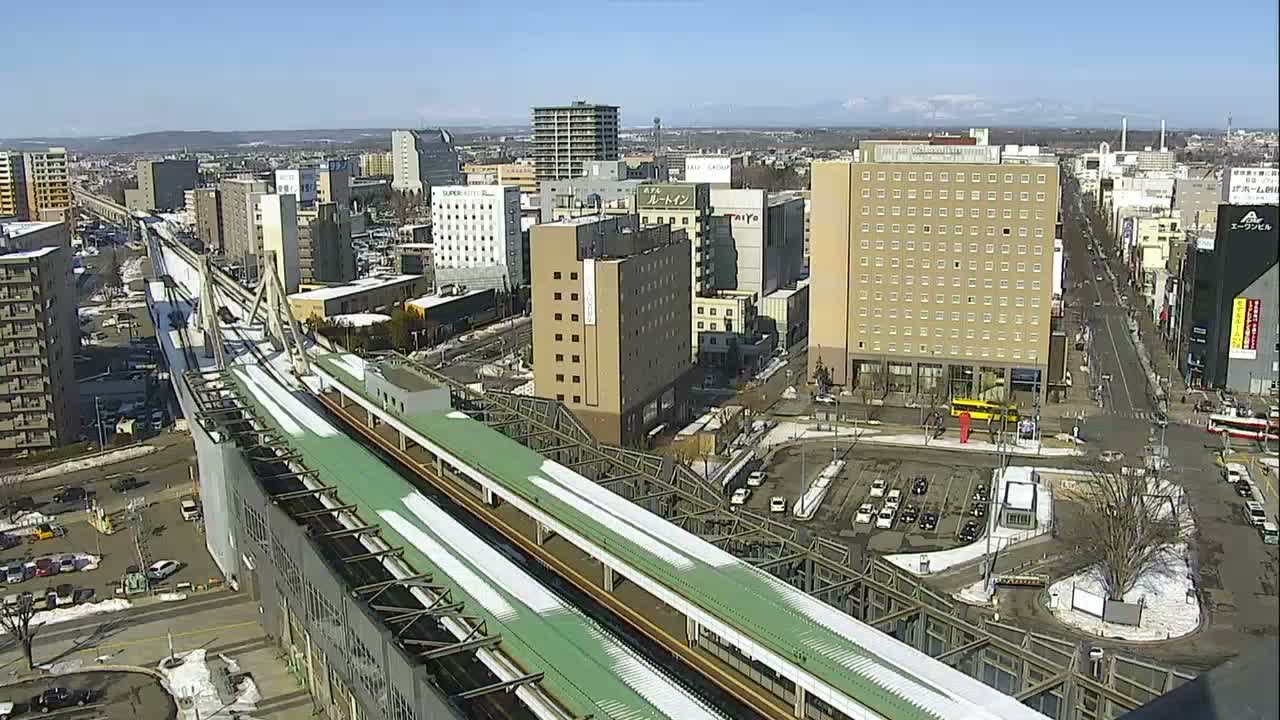 Hokkaido, Obihiro City Skyline ( 北海道帯広市のスカイライン ) Live Cam - 13 Chome, Nishi 2 Jominami,  Kato, Tokachi, Hokkaido, Japan