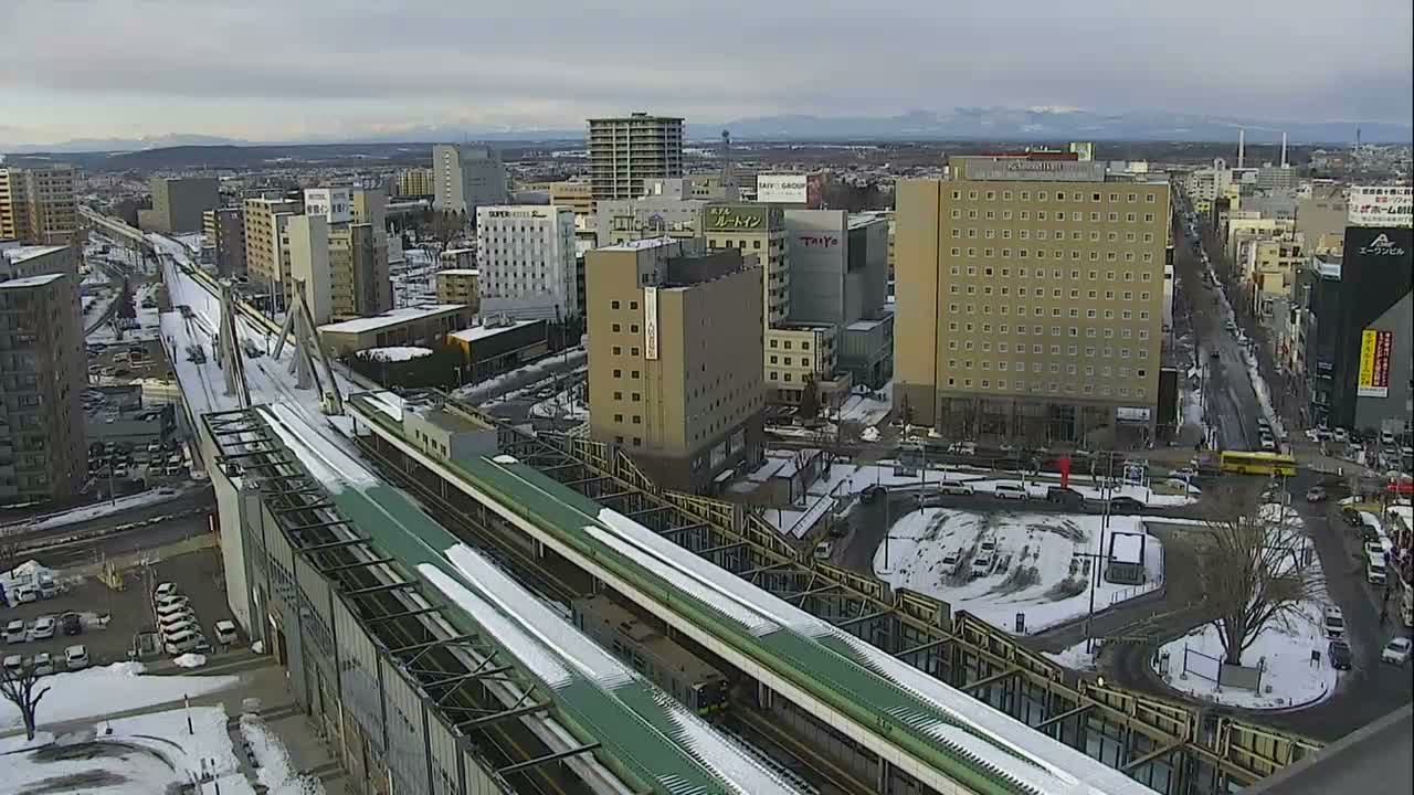 Hokkaido, Obihiro City Skyline ( 北海道帯広市のスカイライン ) Live Cam - 13 Chome, Nishi 2 Jominami,  Kato, Tokachi, Hokkaido, Japan
