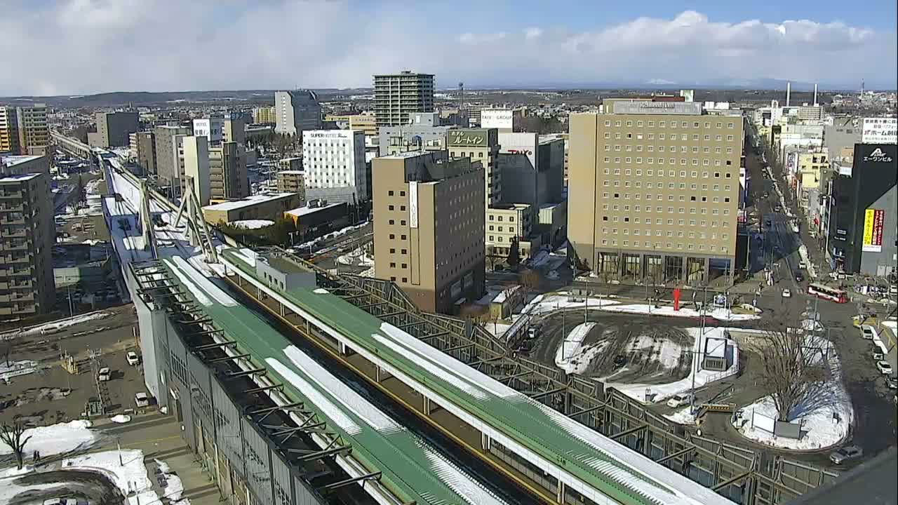 Hokkaido, Obihiro City Skyline ( 北海道帯広市のスカイライン ) Live Cam - 13 Chome, Nishi 2 Jominami,  Kato, Tokachi, Hokkaido, Japan