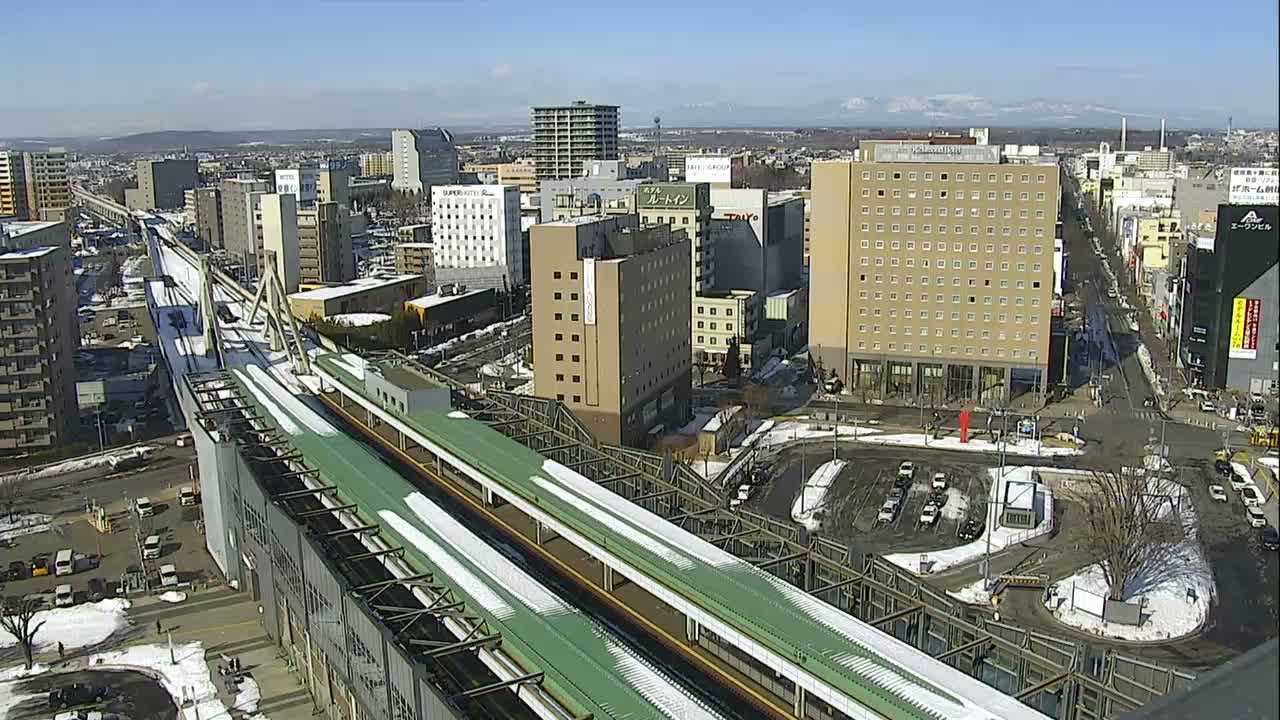 Hokkaido, Obihiro City Skyline ( 北海道帯広市のスカイライン ) Live Cam - 13 Chome, Nishi 2 Jominami,  Kato, Tokachi, Hokkaido, Japan