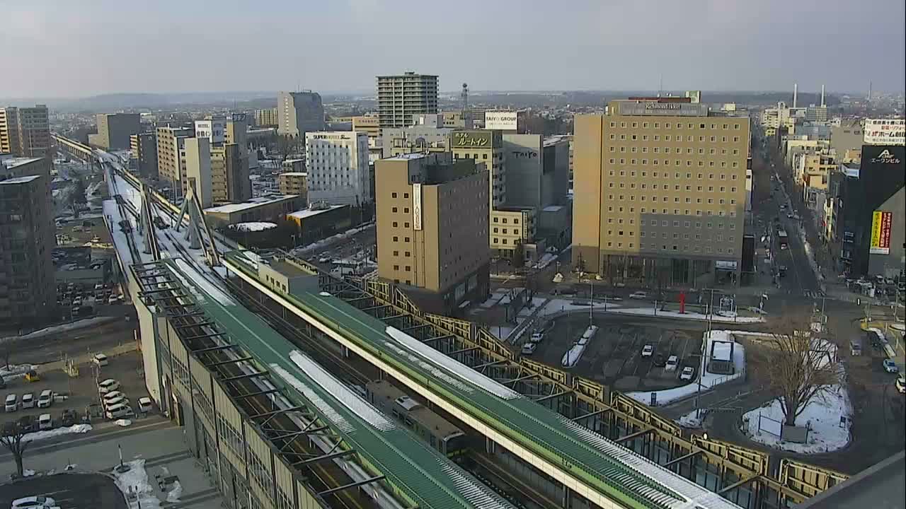 Hokkaido, Obihiro City Skyline ( 北海道帯広市のスカイライン ) Live Cam - 13 Chome, Nishi 2 Jominami,  Kato, Tokachi, Hokkaido, Japan