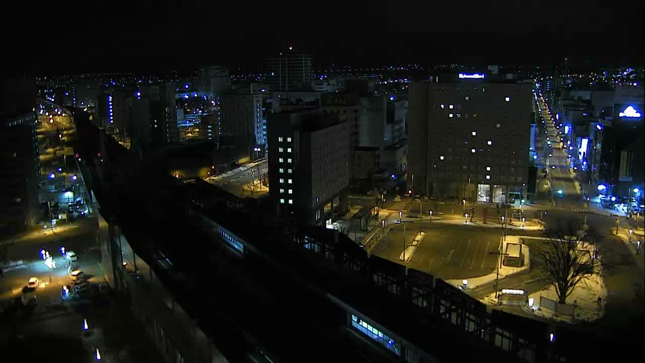 Hokkaido, Obihiro City Skyline ( 北海道帯広市のスカイライン ) Live Cam - 13 Chome, Nishi 2 Jominami,  Kato, Tokachi, Hokkaido, Japan