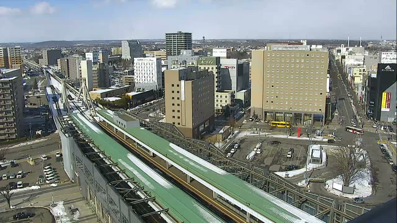 Hokkaido, Obihiro City Skyline ( 北海道帯広市のスカイライン ) Live Cam - 13 Chome, Nishi 2 Jominami,  Kato, Tokachi, Hokkaido, Japan