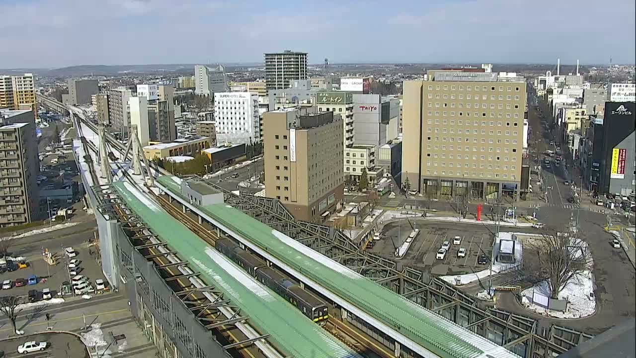 Hokkaido, Obihiro City Skyline ( 北海道帯広市のスカイライン ) Live Cam - 13 Chome, Nishi 2 Jominami,  Kato, Tokachi, Hokkaido, Japan