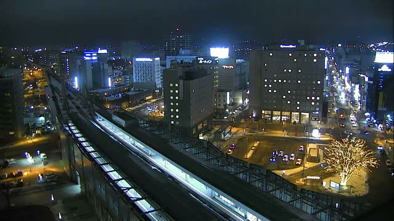 Hokkaido, Obihiro City Skyline ( 北海道帯広市のスカイライン ) Live Cam - 13 Chome, Nishi 2 Jominami,  Kato, Tokachi, Hokkaido, Japan