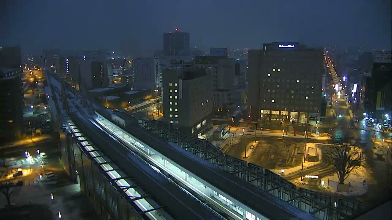 Hokkaido, Obihiro City Skyline ( 北海道帯広市のスカイライン ) Live Cam - 13 Chome, Nishi 2 Jominami,  Kato, Tokachi, Hokkaido, Japan