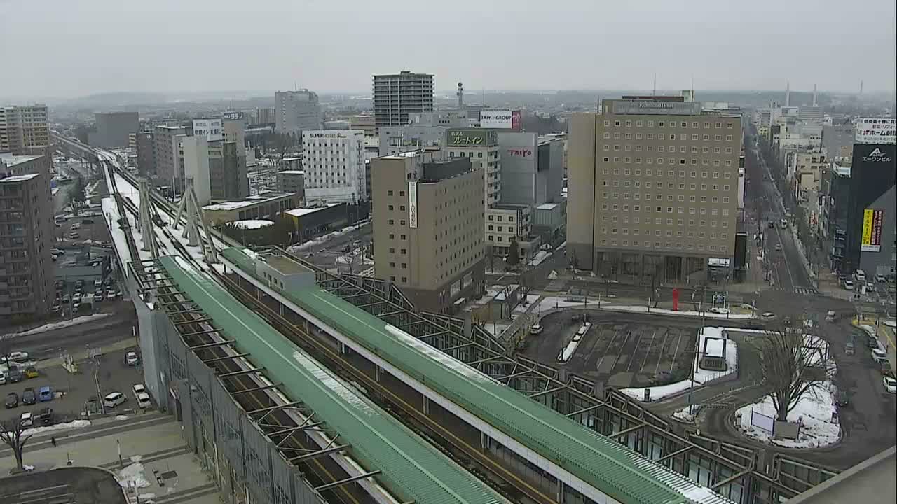 Hokkaido, Obihiro City Skyline ( 北海道帯広市のスカイライン ) Live Cam - 13 Chome, Nishi 2 Jominami,  Kato, Tokachi, Hokkaido, Japan