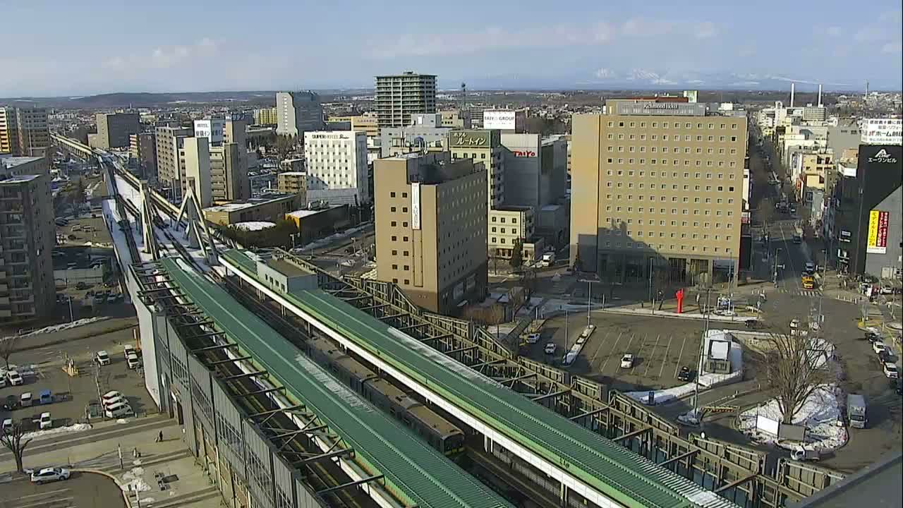 Hokkaido, Obihiro City Skyline ( 北海道帯広市のスカイライン ) Live Cam - 13 Chome, Nishi 2 Jominami,  Kato, Tokachi, Hokkaido, Japan