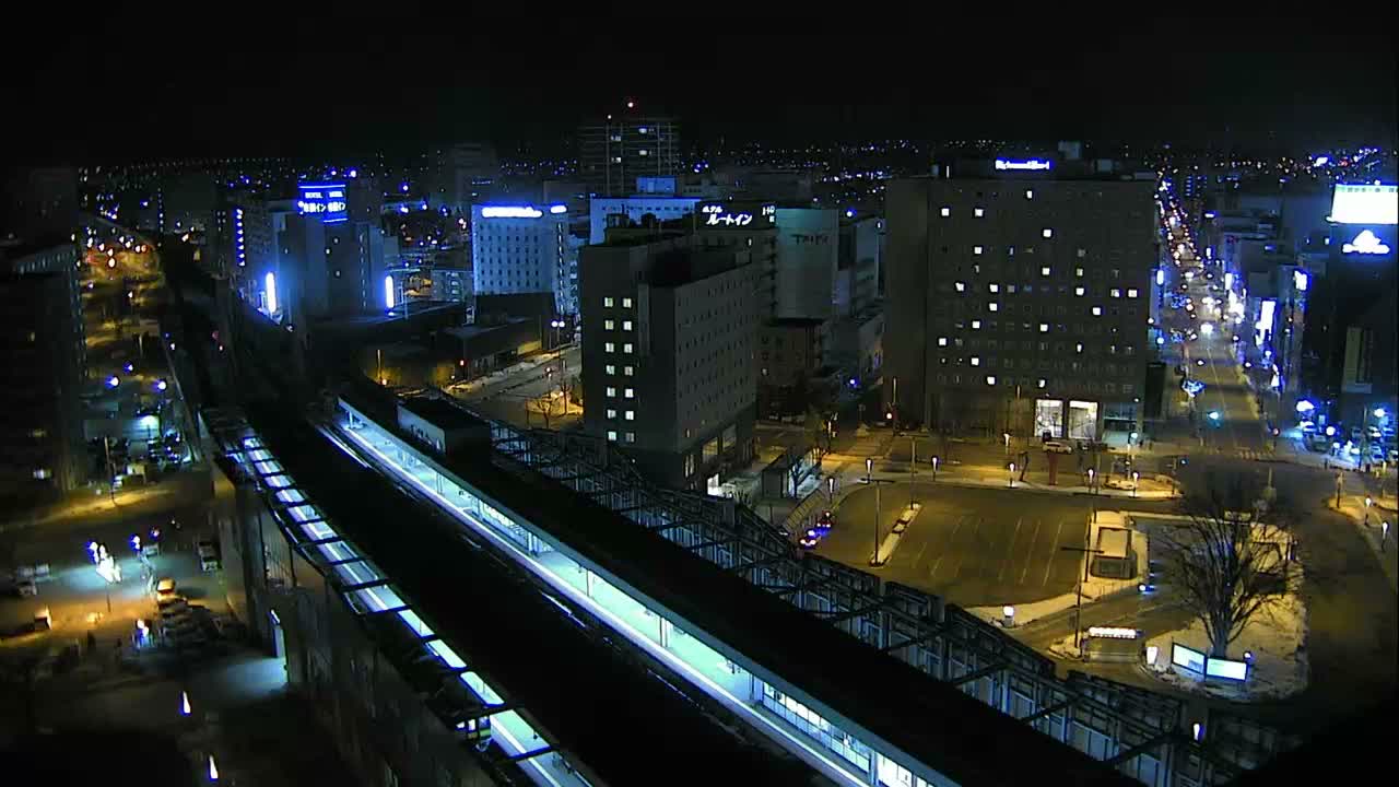 Hokkaido, Obihiro City Skyline ( 北海道帯広市のスカイライン ) Live Cam - 13 Chome, Nishi 2 Jominami,  Kato, Tokachi, Hokkaido, Japan