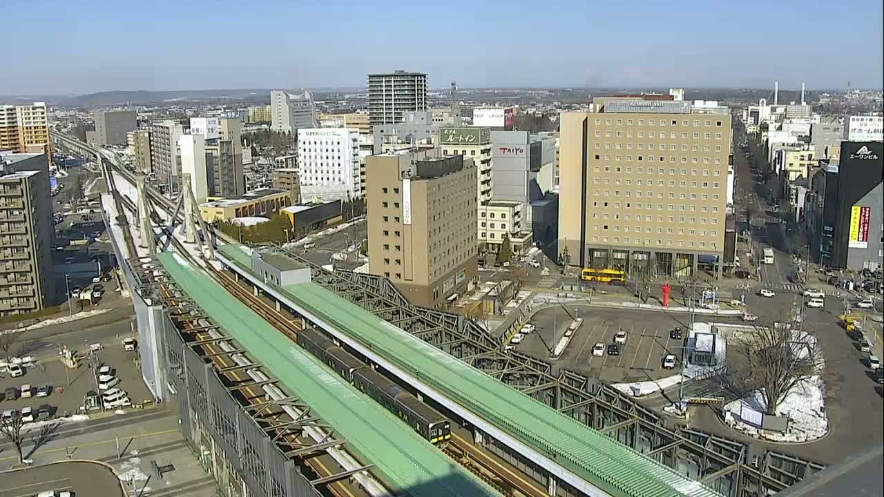 Hokkaido, Obihiro City Skyline ( 北海道帯広市のスカイライン ) Live Cam - 13 Chome, Nishi 2 Jominami,  Kato, Tokachi, Hokkaido, Japan
