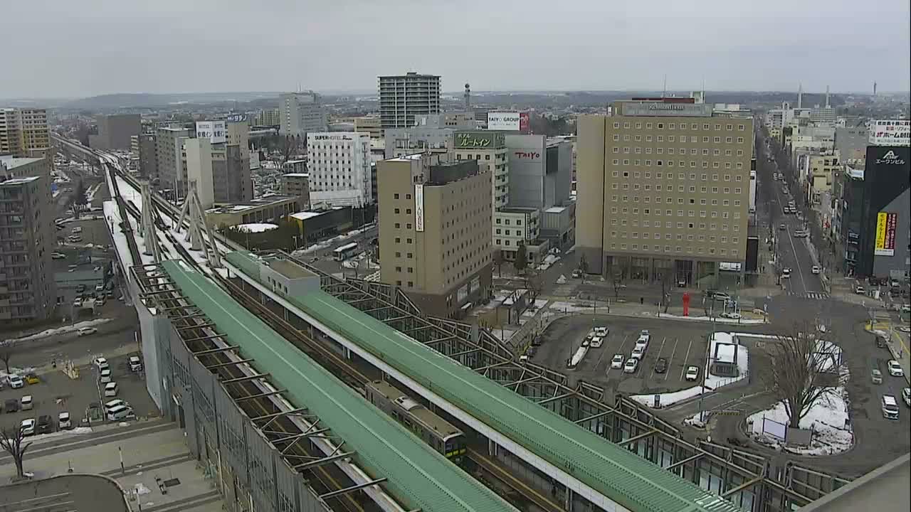 Hokkaido, Obihiro City Skyline ( 北海道帯広市のスカイライン ) Live Cam - 13 Chome, Nishi 2 Jominami,  Kato, Tokachi, Hokkaido, Japan