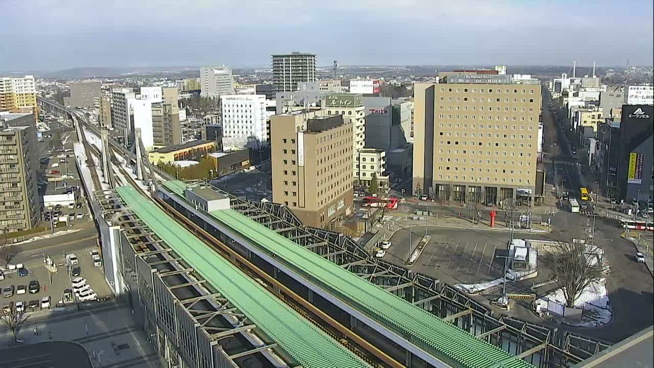 Hokkaido, Obihiro City Skyline ( 北海道帯広市のスカイライン ) Live Cam - 13 Chome, Nishi 2 Jominami,  Kato, Tokachi, Hokkaido, Japan