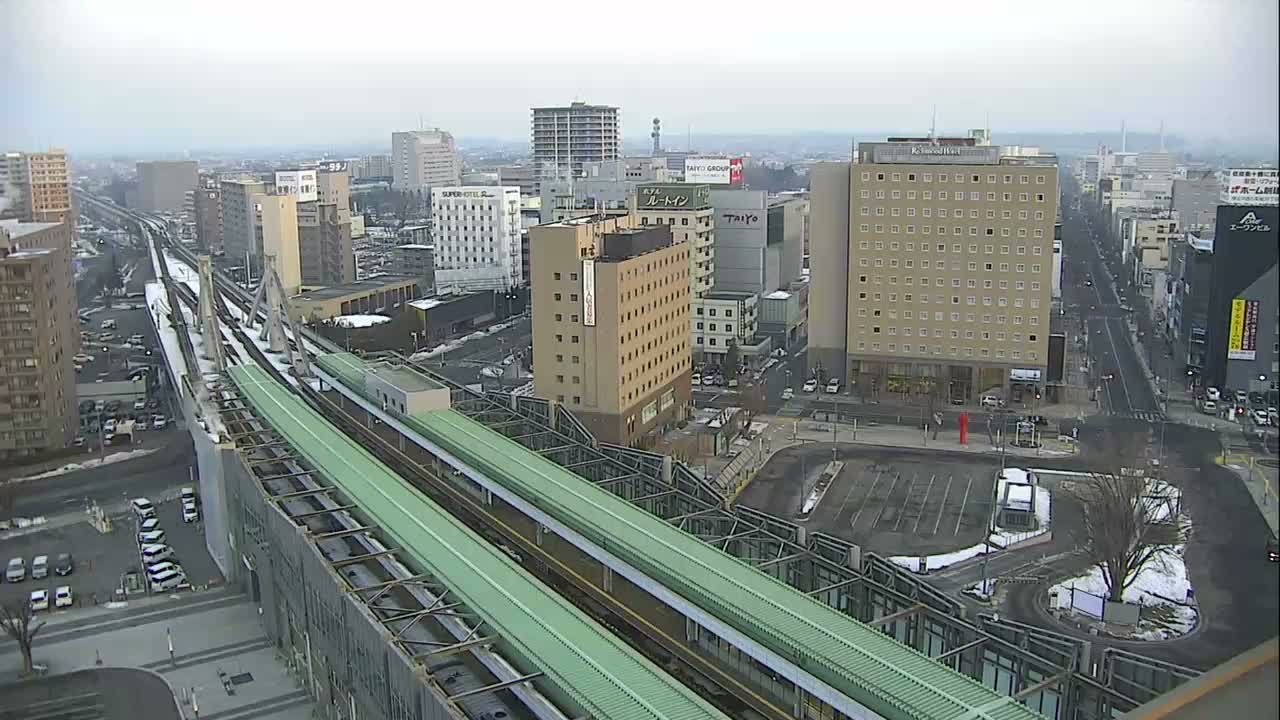 Hokkaido, Obihiro City Skyline ( 北海道帯広市のスカイライン ) Live Cam - 13 Chome, Nishi 2 Jominami,  Kato, Tokachi, Hokkaido, Japan