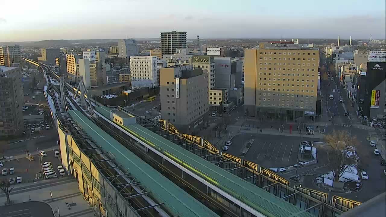 Hokkaido, Obihiro City Skyline ( 北海道帯広市のスカイライン ) Live Cam - 13 Chome, Nishi 2 Jominami,  Kato, Tokachi, Hokkaido, Japan