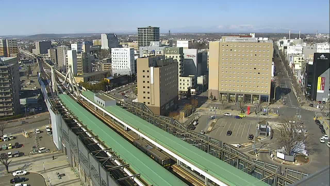 Hokkaido, Obihiro City Skyline ( 北海道帯広市のスカイライン ) Live Cam - 13 Chome, Nishi 2 Jominami,  Kato, Tokachi, Hokkaido, Japan