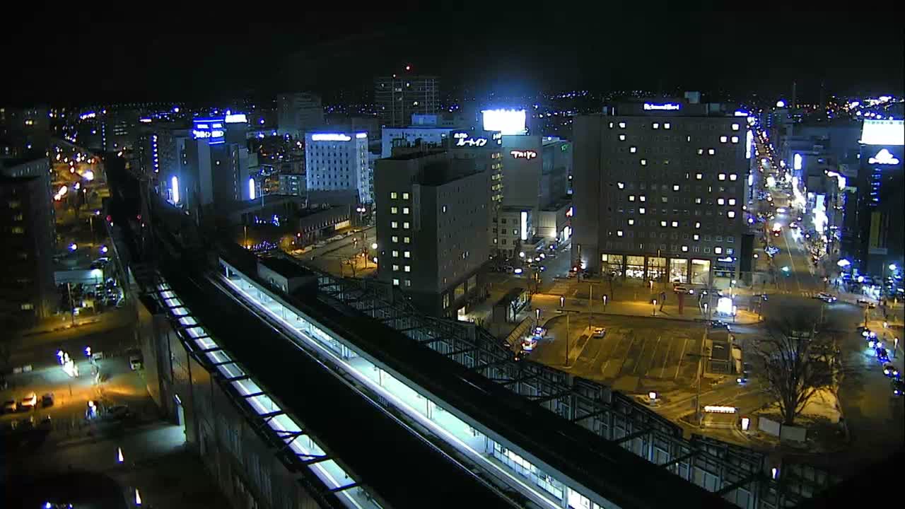 Hokkaido, Obihiro City Skyline ( 北海道帯広市のスカイライン ) Live Cam - 13 Chome, Nishi 2 Jominami,  Kato, Tokachi, Hokkaido, Japan