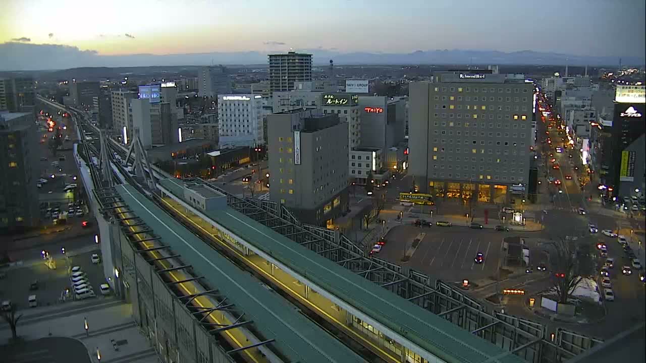 Hokkaido, Obihiro City Skyline ( 北海道帯広市のスカイライン ) Live Cam - 13 Chome, Nishi 2 Jominami,  Kato, Tokachi, Hokkaido, Japan