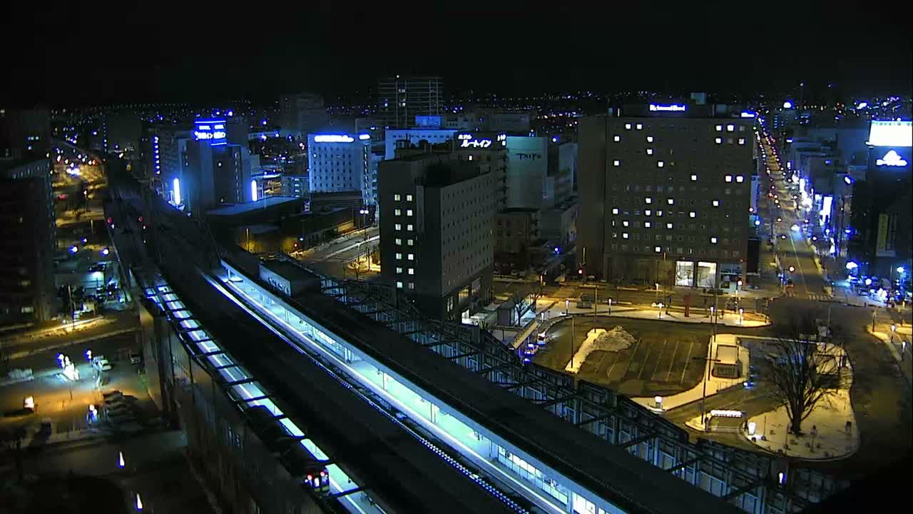 Hokkaido, Obihiro City Skyline ( 北海道帯広市のスカイライン ) Live Cam - 13 Chome, Nishi 2 Jominami,  Kato, Tokachi, Hokkaido, Japan