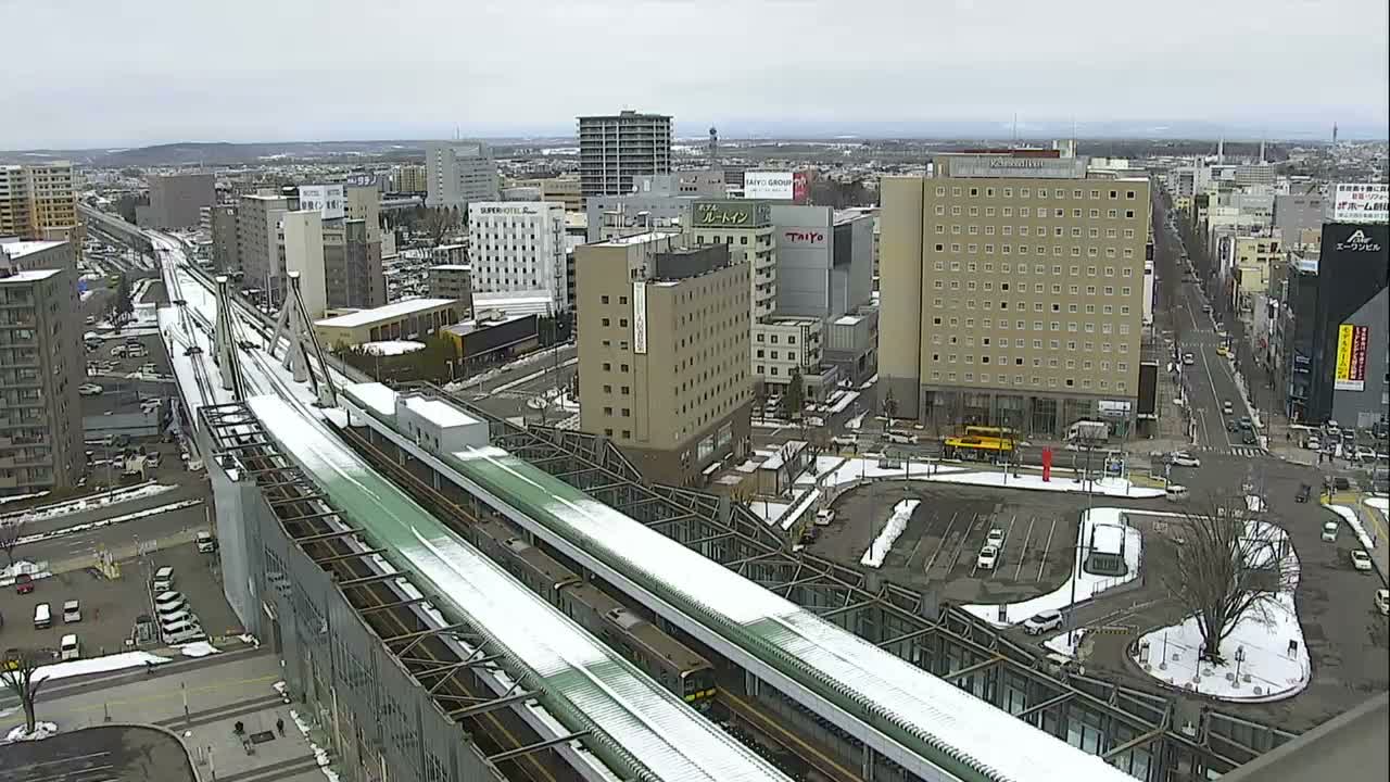 Hokkaido, Obihiro City Skyline ( 北海道帯広市のスカイライン ) Live Cam - 13 Chome, Nishi 2 Jominami,  Kato, Tokachi, Hokkaido, Japan