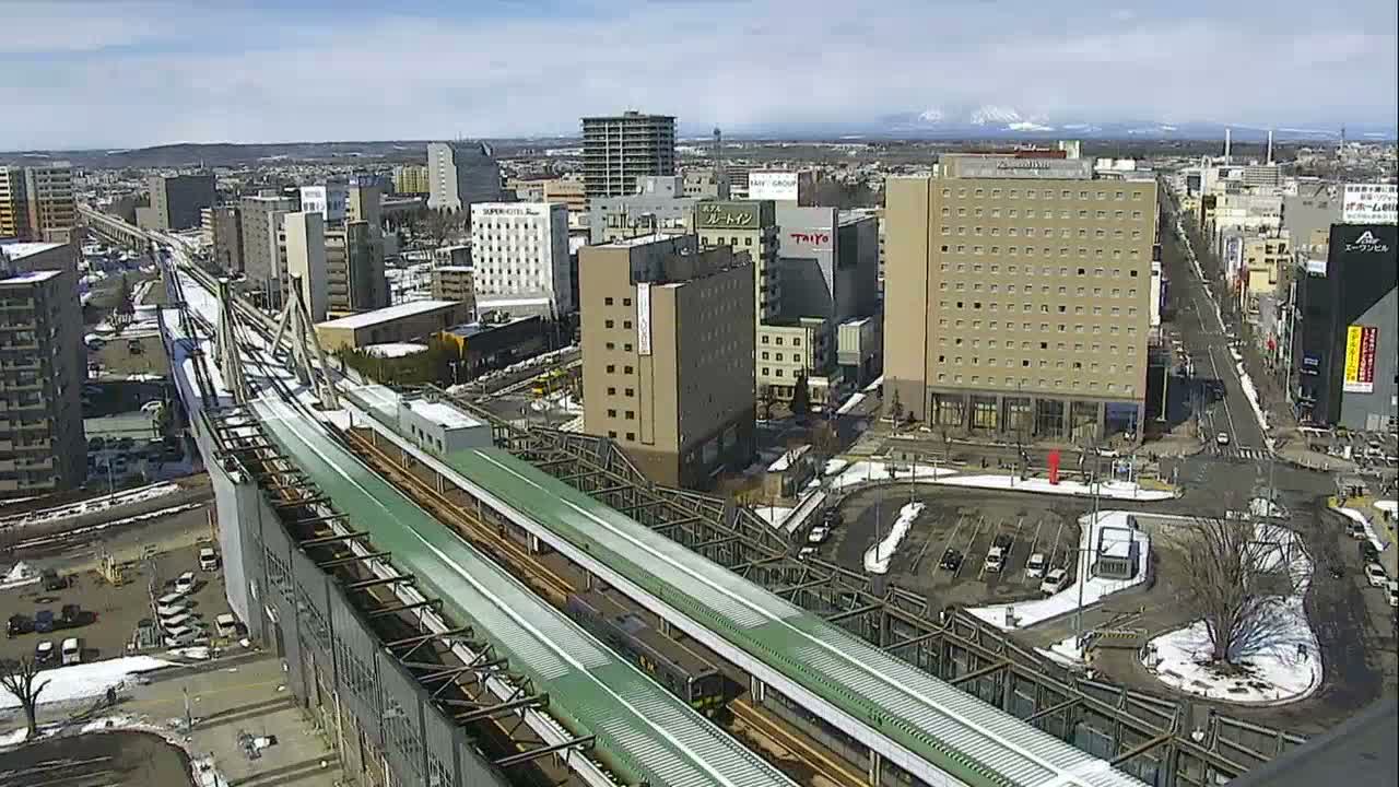 Hokkaido, Obihiro City Skyline ( 北海道帯広市のスカイライン ) Live Cam - 13 Chome, Nishi 2 Jominami,  Kato, Tokachi, Hokkaido, Japan